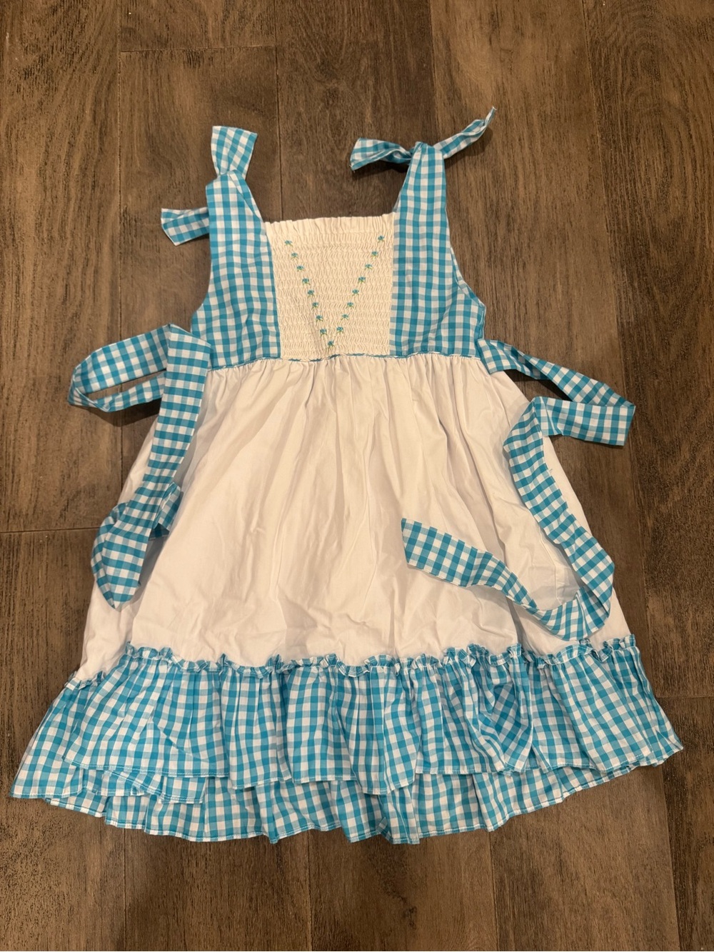 well dressed wolf blue gingham dress